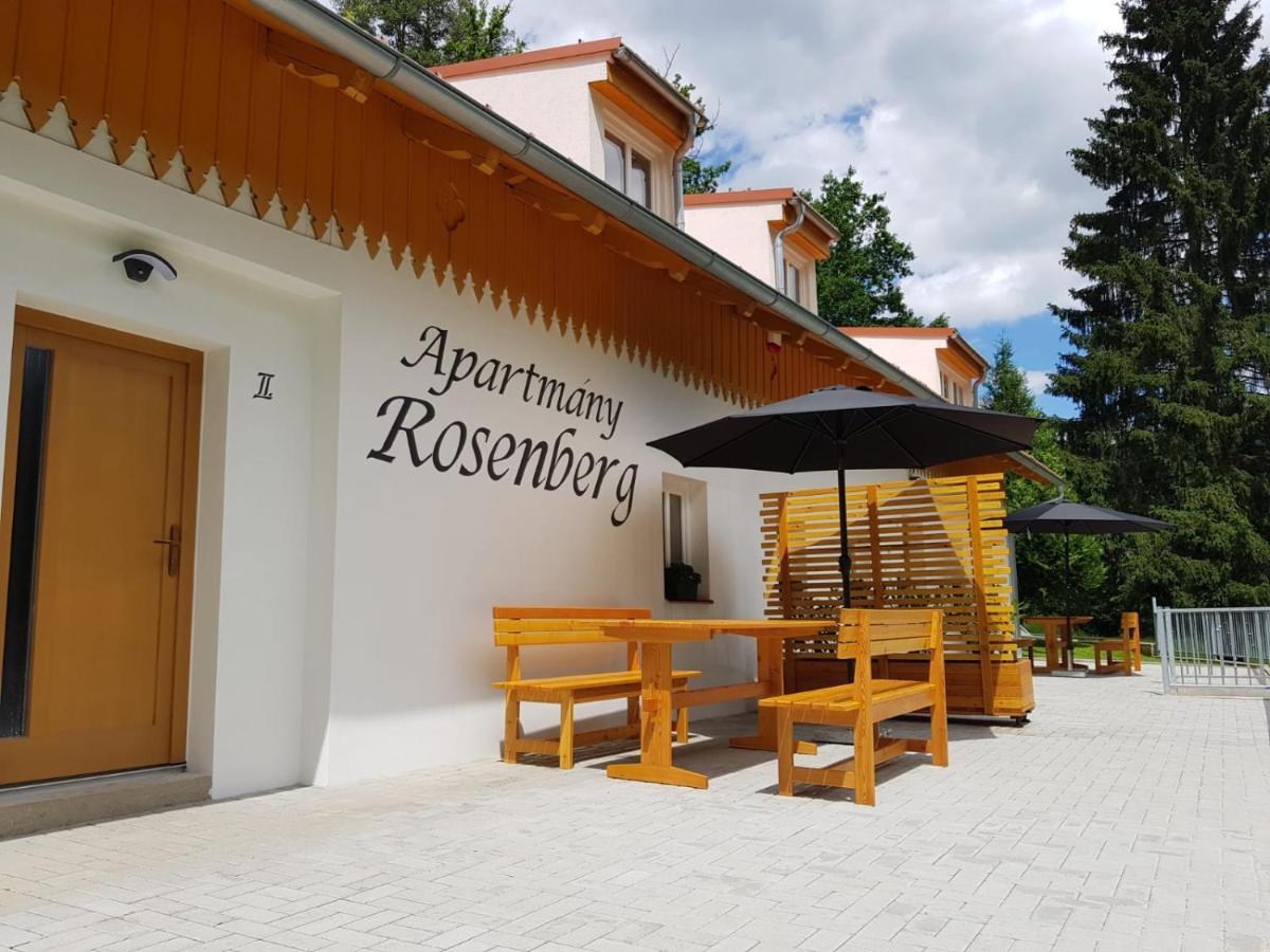 Apartmány Rosenberg Rožmberk nad Vltavou Kültér fotó